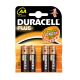 BATTERIJ 1.5V 4-ST MN1500 DURACELL PLUS