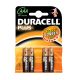 BATTERIJ 1.5V 4-ST MN2400 DURACELL PLUS