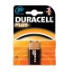 BATTERIJ 9V 1-ST MN1604 DURACELL PLUS