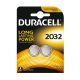 BATTERIJ 3V CR2032 LITHIUM DURACELL 2-ST