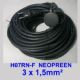 VERLENGKABEL 25 MTR 3X1.5 NEOPREEN