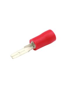 KABELSCHOEN VLAKSTEKER 2.8X0.8 MM ROOD