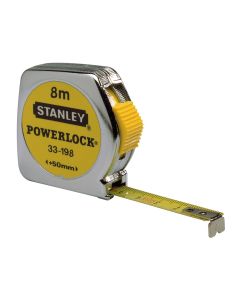 ROLBANDMAAT  8 MTR POWERLOCK STANLEY