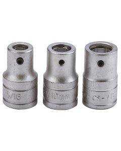 ADAPTER 1/4" BI VIERK. X 1/4" ZESK