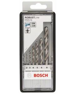 METAALBORENSET BOSCH 6-DLG ROBUST LINE