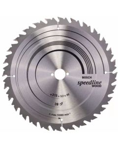 CIRKELZAAGBLAD 315X30 SPEEDLINE 28