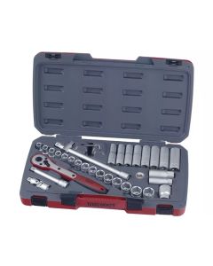 Teng Tools T1234 doppendoos 34-delig 1/2"