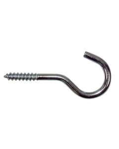 SCHROEFHAAK 50X30X3.45 MM RVS