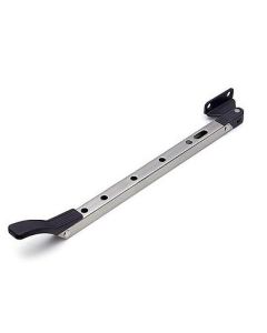 RAAMUITZETTER 30CM RVS ZWART DX