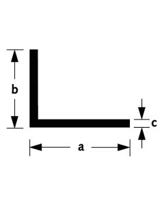 ALU HOEK 25X15X2