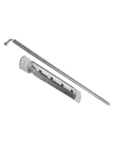 DEURVEER 10X320 SPIRAAL VERNIK.