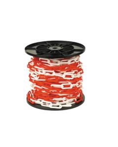 MARKERINGS KETTING PE 6MM ROOD/WIT