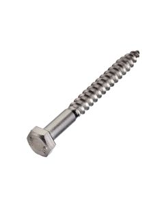 HOUTDR.BOUTEN 10X 70 RVS DIN-571 50-ST