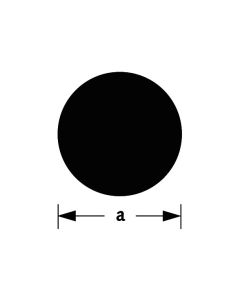 ALU ROND 20 MM MASSIEF