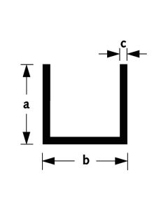 ALU U-PROFIEL 10X10X1.5