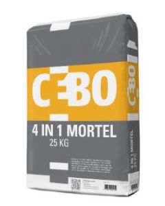 CEMENT K.& K. MORTEL 4 IN 1 25KG CEBO