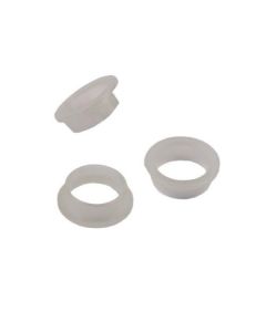 KRUKRING 18 MM NYLON TRANSPARANT WIT