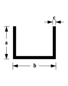 U-PROFIEL 42X65X42X6 WGW