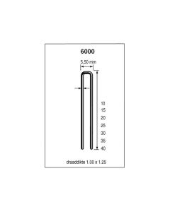 NIETEN DUTACK 6000 35 MM CNK 5000-ST