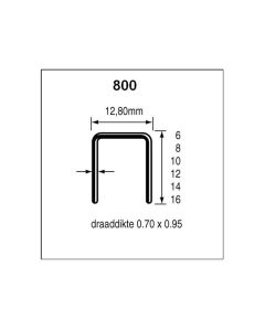 NIETEN DUTACK 800 8 MM RVS 10.000-STK