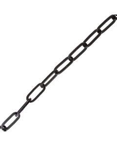 SIERKETTING 29x3 MM ZWART GELAKT