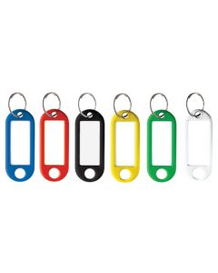 SLEUTELHANGER NAAMPLAAT LICHT BLAUW