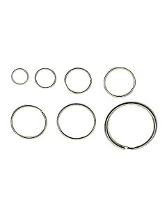 SLEUTELRING  12 MM GEG