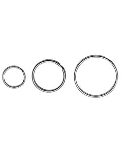 SLEUTELRING 24 MM RVS