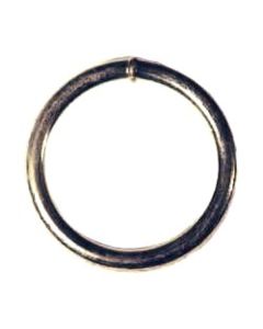 RONDE RING 25X 4 MM RVS