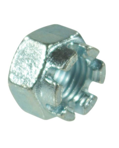 KROONMOER M18X1.5 DIN 935 VERZINKT