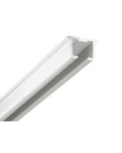 GORDIJNRAIL ALU TRIPO WIT PER METER