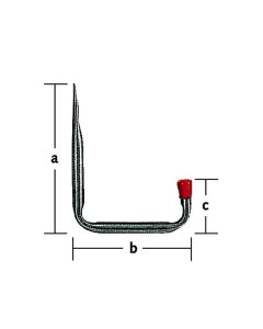 OPHANGHAAK 8504 STAAL VERZ.