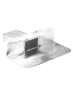 KIEZELBAK U 6X8 ALU 90' DICHTE UITLOOP