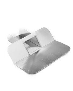 KIEZELBAK U 6X 8 ALU 45' OPEN UITLOOP