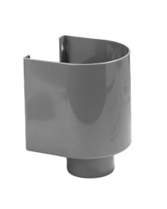VERGAARBAK  80 MM RWA GRIJS