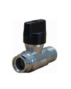 GASKRAAN 1/2" RECHT KOGELKRAAN RAMINEX