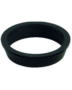 KNEL RING PVC 40 MM 1.5" ZWART