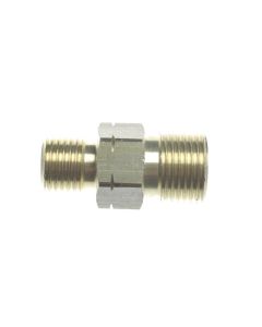 DUBBELE NIPPEL 3/8" GAS BU. x 1/4" LI BU