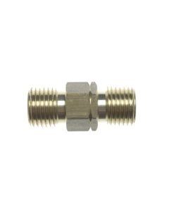 DUBBELE NIPPEL 3/8" BU. LI x RE