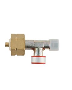 SLANGBREUKVENTIEL KOMBI x 3/8" LINKS