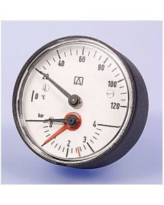 CV-DRUK/TEMPERATUUR METER 4 BAR