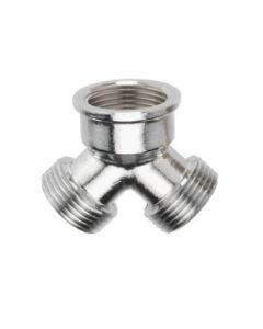 Y-STUK 3/4" MESSING VERDEELSTUK