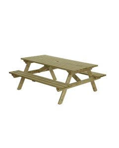 PICKNICKTAFEL 160x180 CM 35MM DIK