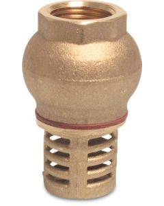 VOETKLEP MESSING 2,5' TYPE 140