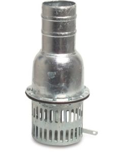 VOETKLEP PLAATSTAAL 6"
