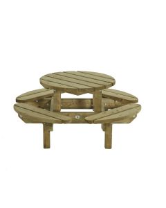 PICKNICKTAFEL KINDER ROND 130CM 35MM