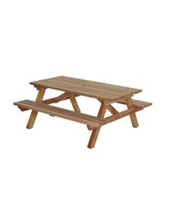 PICKNICKTAFEL HARDHOUT 160x180CM 40MM