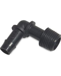 SLANGTULE PP KNIE 1/2" BU. x 13MM TULE