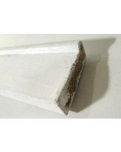 GLASLAT GEGROND 18X52MM 2.70MTR WIT