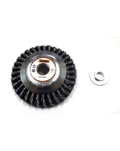 ONKRUIDBORSTEL 200MM AS 25.4MM VLAK